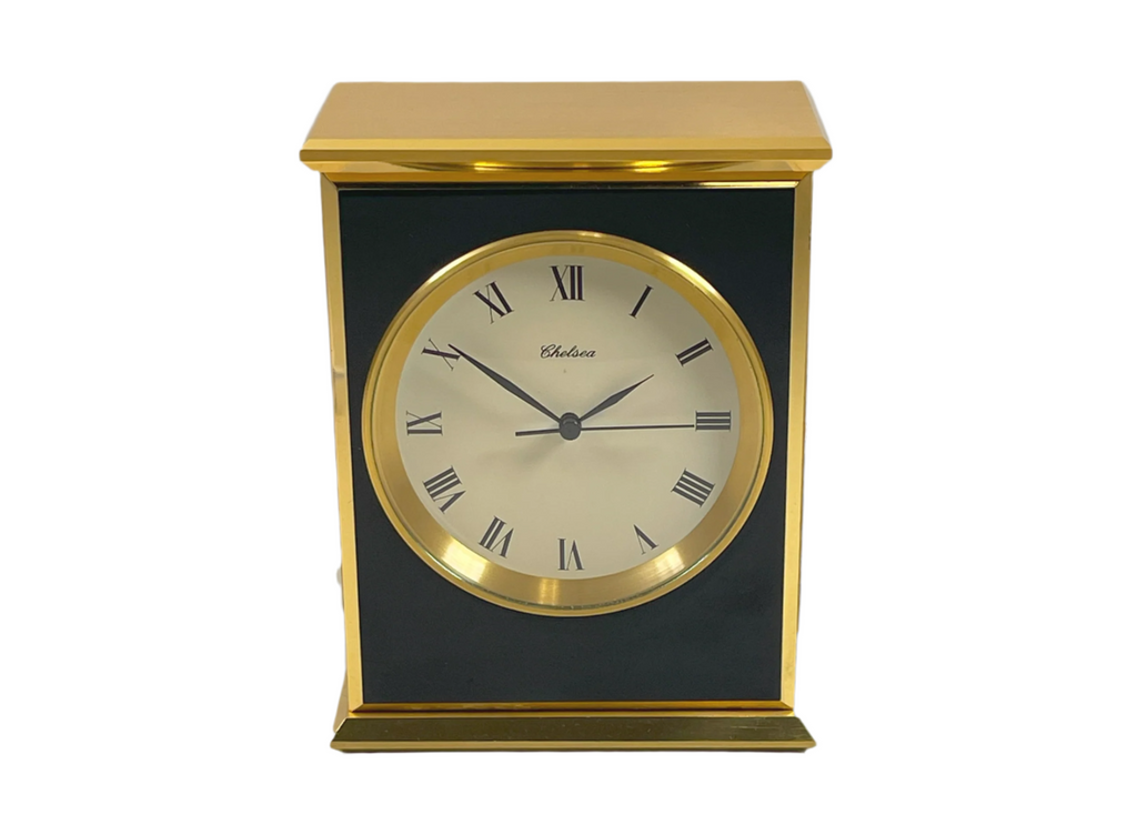 Chelsea Clock Embassy Mantel Clock with Brass Finish