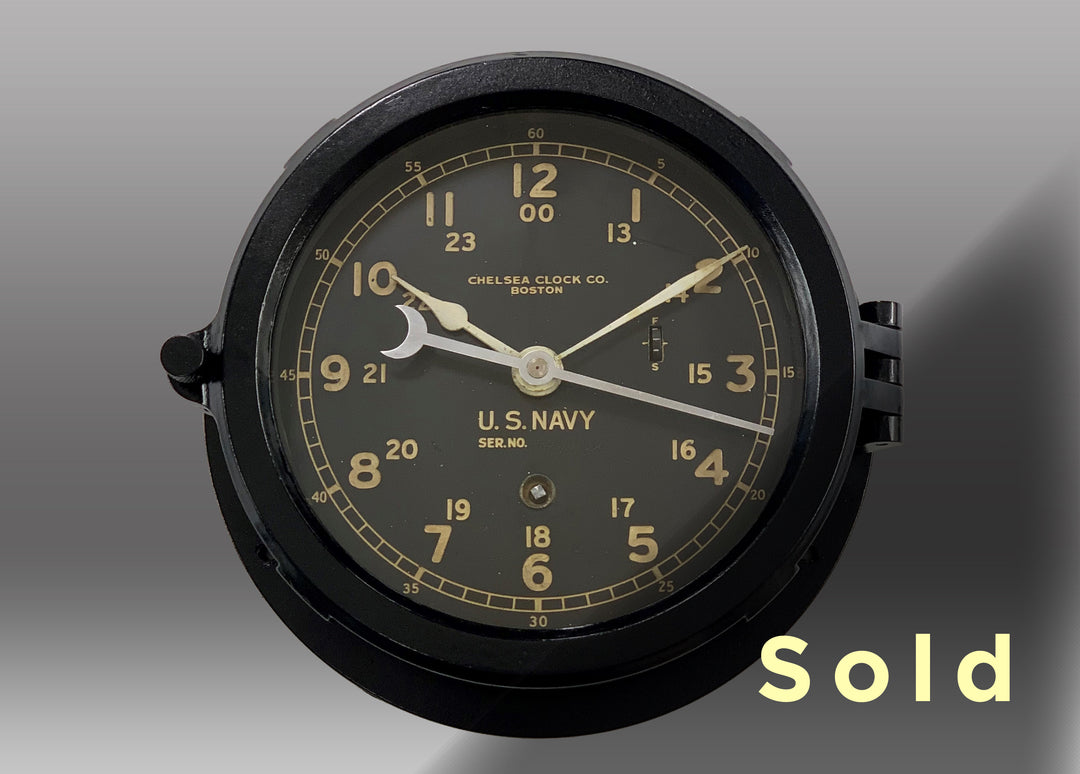 6” Marine Mechanical Clock, 1943